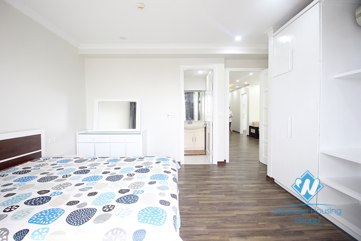 Furnished 3 bedroom apartment for rent in Ciputra E Tower